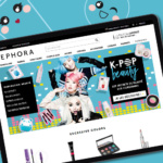 Sephora - Vitrine de l'animation K-Pop Beauty